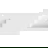 Mexen Otis umywalka wpuszczana w blat lewa 101 x 46,5 cm, biała mat - 25181001L