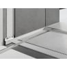 Mexen Line-B listwa brodzikowa czołowa 180 cm, inox - 181003180U