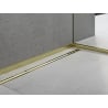 Mexen Line-B listwa brodzikowa czołowa 130 cm, złota - 185003130U