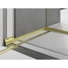 Mexen Line-B listwa brodzikowa czołowa 180 cm, złota szczotkowana - 185503180U