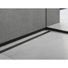 Mexen Line-B listwa brodzikowa czołowa 130 cm, czarna - 187003130U