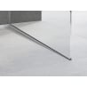 Mexen Line-B listwa spadkowa do szkła 180 cm prawa, inox - 181004180R