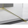 Mexen Line-B listwa spadkowa do szkła 180 cm prawa, złota - 185004180R