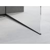 Mexen Line-B listwa spadkowa do szkła 120 cm prawa, czarna - 187004120R