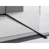 Mexen Line-B listwa spadkowa do szkła 180 cm prawa, czarna - 187004180R