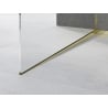Mexen Line-B listwa spadkowa do szkła 180 cm lewa, złota - 185004180L