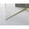 Mexen Line-B listwa spadkowa do szkła 180 cm lewa, złota szczotka - 185504180L