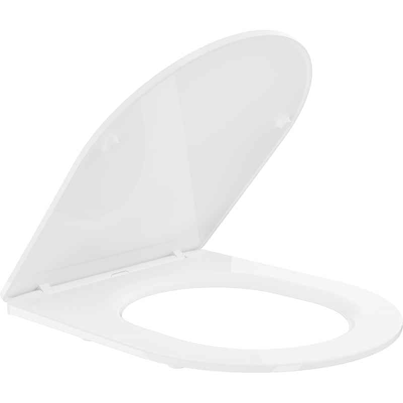 Mexen deska wolnoopadająca slim, duroplast, biała połysk - 39224000