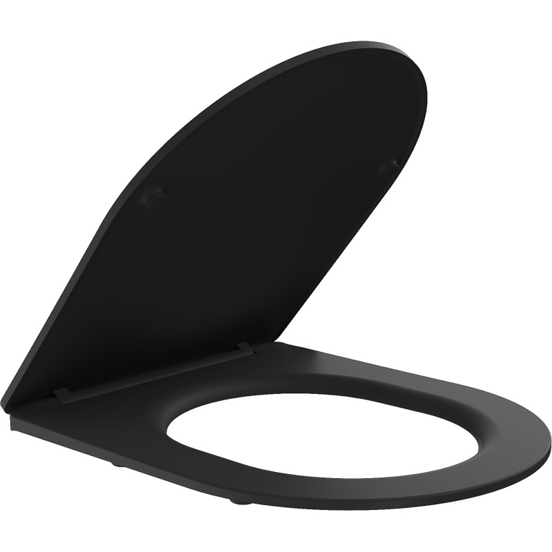 Mexen deska wolnoopadająca slim, duroplast, czarna mat - 39224085