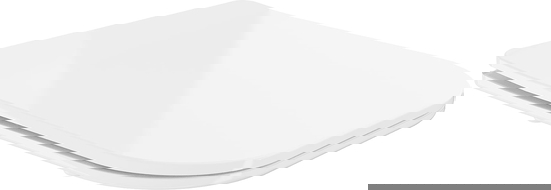 Mexen deska wolnoopadająca slim, duroplast, biała połysk - 39060100