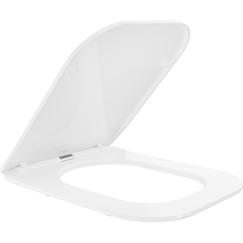 Mexen deska wolnoopadająca slim, duroplast, biała połysk - 39060100