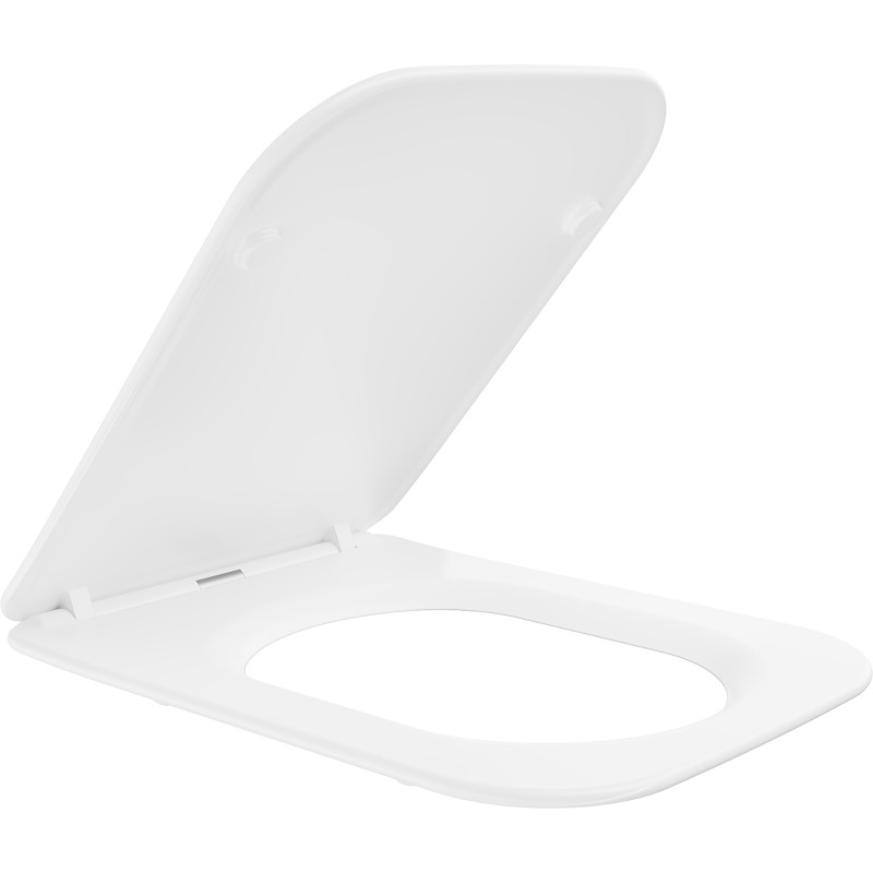 Mexen deska wolnoopadająca slim, duroplast, biała połysk - 39090100