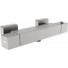 Mexen Cube termostatyczna bateria prysznicowa, gun gray szczotkowany - 77200-66