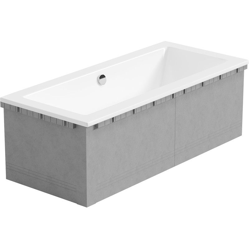 Mexen X-ST obudowa styropianowa do wanny prostokątnej 120-150 x 70-90 cm, biała - 55020-00