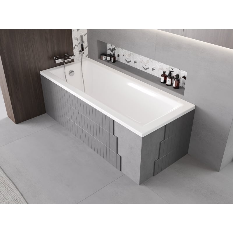 Mexen X-ST obudowa styropianowa do wanny prostokątnej 120-150 x 70-90 cm, biała - 55020-00