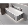 Mexen X-ST obudowa styropianowa LED do wanny prostokątnej 120-150 x 70-90 cm, biała - 55020-01
