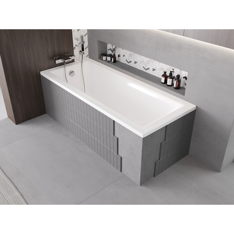 Mexen X-ST obudowa styropianowa do wanny prostokątnej 160-190 x 70-90 cm, biała - 55021-00