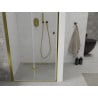Mexen Lima drzwi prysznicowe składane 70 cm, transparent, złote - 856-070-000-50-00