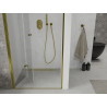 Mexen Lima drzwi prysznicowe składane 80 cm, transparent, złote - 856-080-000-50-00