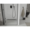 Mexen Lima drzwi prysznicowe składane 120 cm, transparent, czarne - 856-120-000-70-00