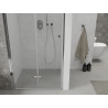 Mexen Lima drzwi prysznicowe składane 75 cm, transparent, chrom - 856-075-000-01-00