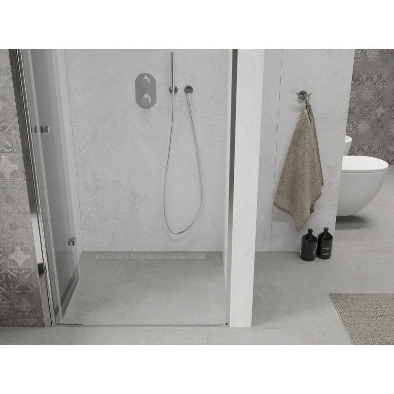 Mexen Lima drzwi prysznicowe składane 90 cm, transparent, chrom - 856-090-000-01-00
