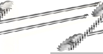 Mexen podwójny obrotowy wieszak na ręcznik, chrom - 7039242-00