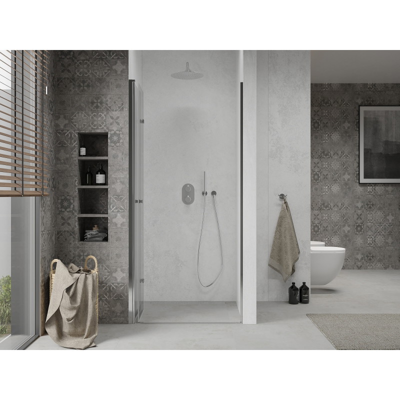 Mexen Lima drzwi prysznicowe składane 110 cm, transparent, chrom - 856-110-000-01-00