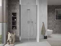 Mexen Lima drzwi prysznicowe składane 105 cm, transparent, chrom - 856-105-000-01-00