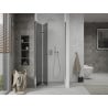 Mexen Lima drzwi prysznicowe składane 120 cm, grafit, chrom - 856-120-000-01-40