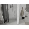 Mexen Lima drzwi prysznicowe składane 120 cm, grafit, chrom - 856-120-000-01-40
