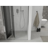 Mexen Lima drzwi prysznicowe składane 90 cm, grafit, chrom - 856-090-000-01-40