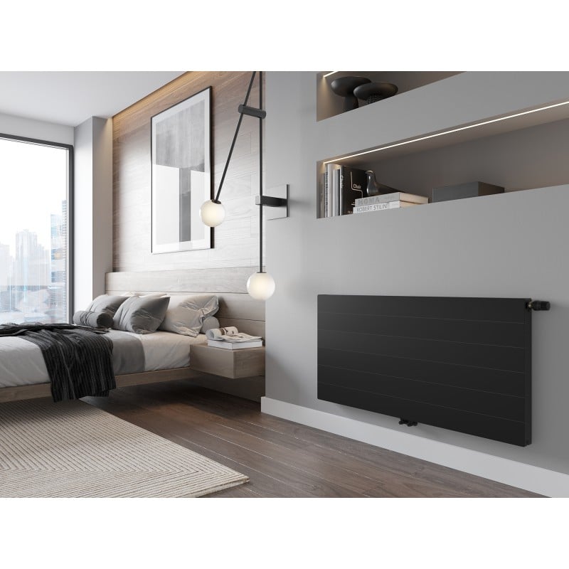 Mexen Line CCL11 grzejnik płytowy 400 x 1400 mm, podłączenie dolne środkowe, 777 W, czarny - W6C11L-040-140-70