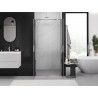 Mexen Exo-B Duo drzwi prysznicowe podwójne uchylne 70 cm, transparent, chrom - 814-070-000-01-00