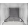 Mexen Exo drzwi prysznicowe podwójne uchylne 80 cm, transparent, chrom - 814-080-000-01-00
