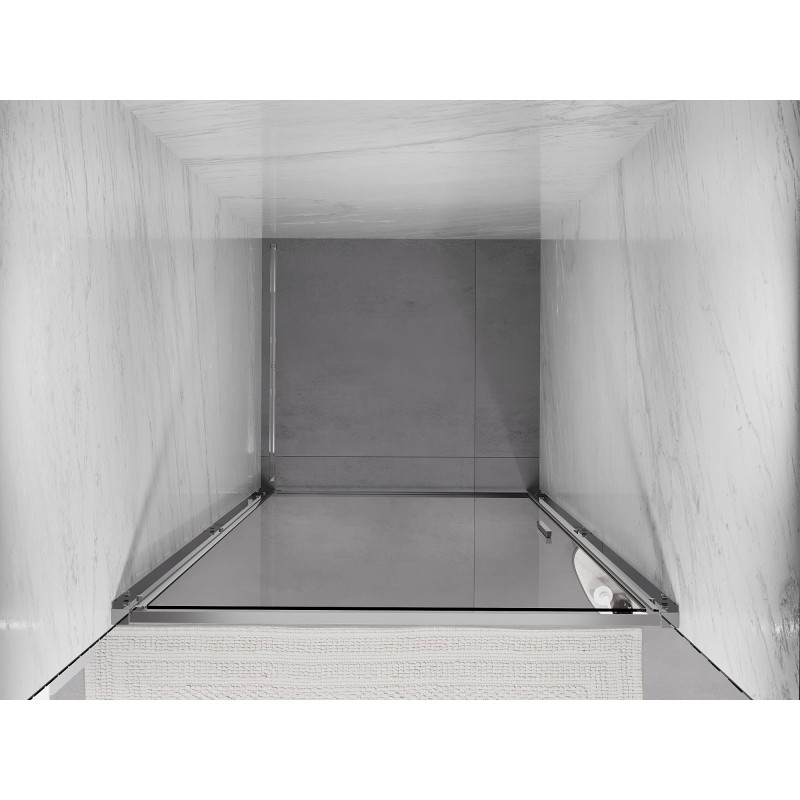 Mexen Exo-B drzwi prysznicowe uchylne 65 cm, transparent, chrom - 817-065-000-01-00