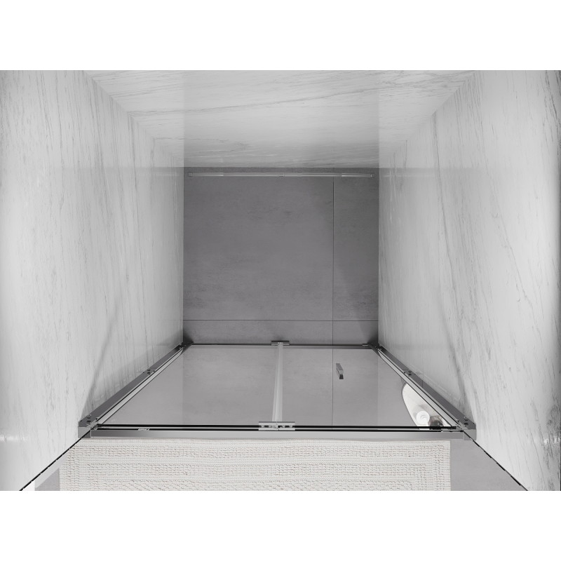 Mexen Exo-F drzwi prysznicowe składane 70 cm, transparent, chrom - 816-070-000-01-00