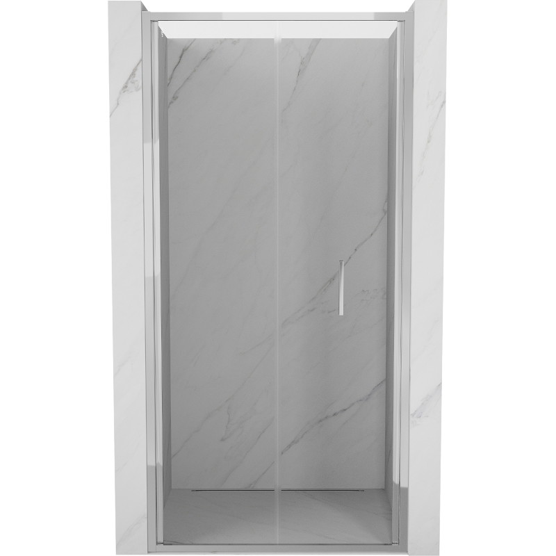 Mexen Exo-F drzwi prysznicowe składane 100 cm, transparent, chrom - 816-100-000-01-00