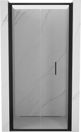 Mexen Exo-F drzwi prysznicowe składane 65 cm, transparent, czarne - 816-065-000-70-00