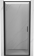 Mexen Exo-B drzwi prysznicowe uchylne 95 cm, transparent, czarne - 817-095-000-70-00
