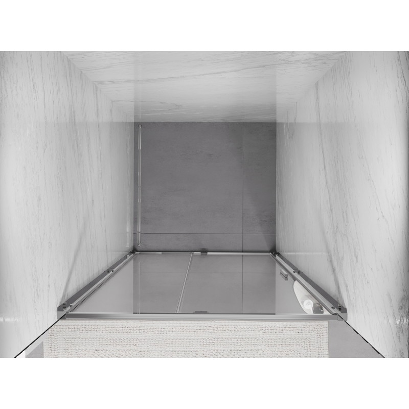 Mexen Exo-R drzwi prysznicowe uchylne 105 cm, transparent, chrom - 819-105-000-01-00