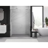 Mexen Exo-R drzwi prysznicowe uchylne 155 cm, transparent, chrom - 819-155-000-01-00