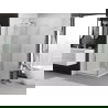 Mexen Exo kabina prysznicowa uchylna 70 x 70 cm, transparent, chrom - 814-070-070-01-00