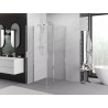 Mexen Exo-B Duo kabina prysznicowa uchylna 90 x 90 cm, transparent, chrom - 814-090-090-01-00