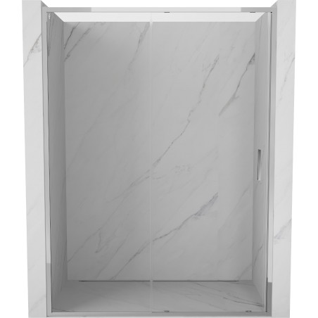 Mexen Exo-S drzwi prysznicowe rozsuwane 140 cm, transparent, chrom - 8151-140-000-01-00