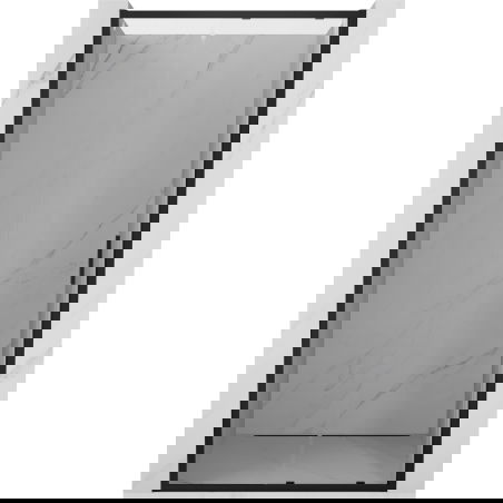 Mexen Exo drzwi prysznicowe rozsuwane 90 cm, transparent, czarne - 8151-090-000-70-00
