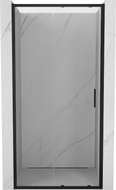 Mexen Exo-S drzwi prysznicowe rozsuwane 90 cm, transparent, czarne - 8151-090-000-70-00