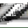 Mexen Exo drzwi prysznicowe rozsuwane 135 cm, transparent, czarne - 8151-135-000-70-00