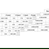 Mexen Velar Duo drzwi prysznicowe rozsuwane 140 cm, transparent, złote - 871-140-000-02-50