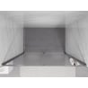 Mexen Exo drzwi prysznicowe uchylne 150 cm, transparent, chrom - 819-150-000-01-00